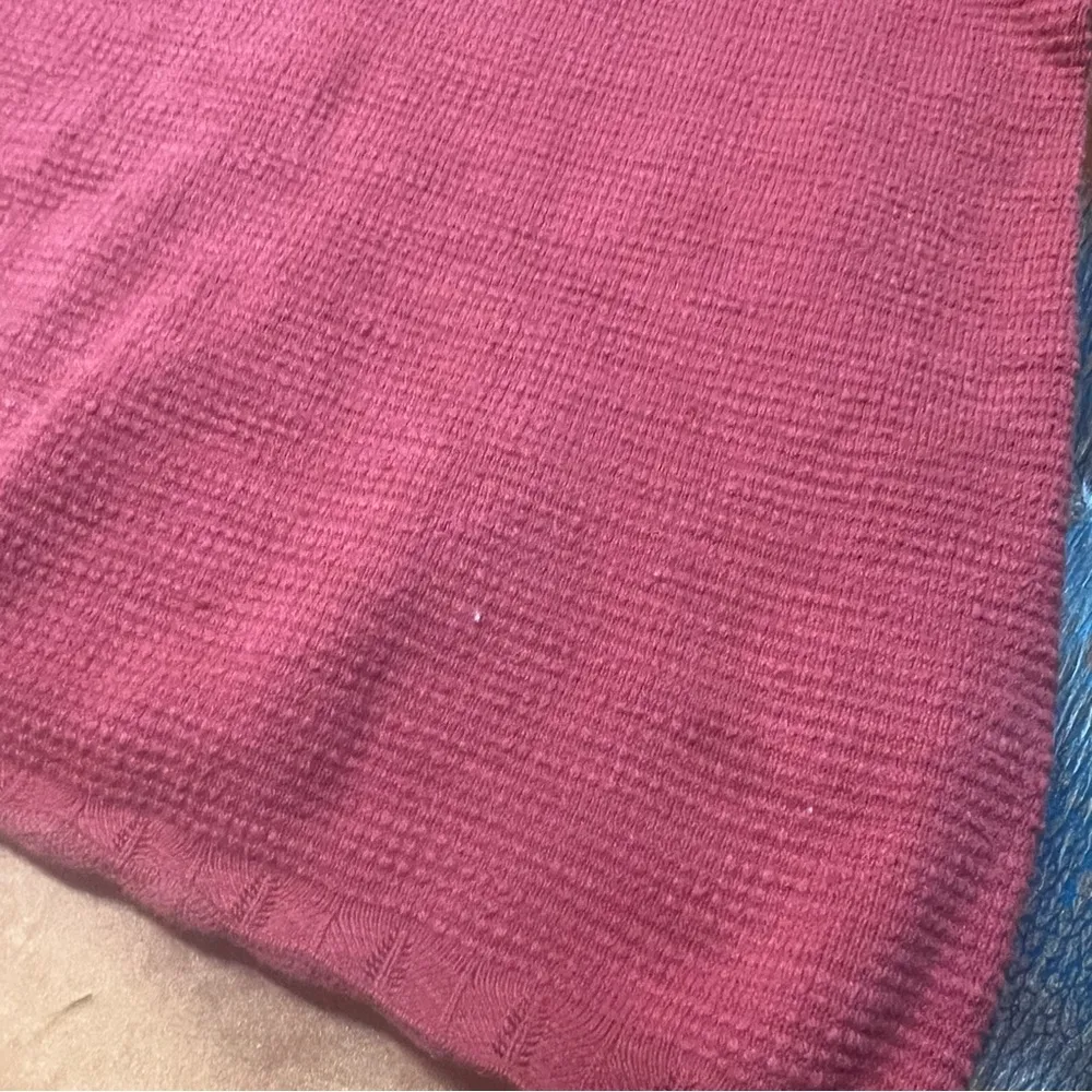 Free People We the Free Short sleeve Henley lace back detail v-neck medium - Image 5