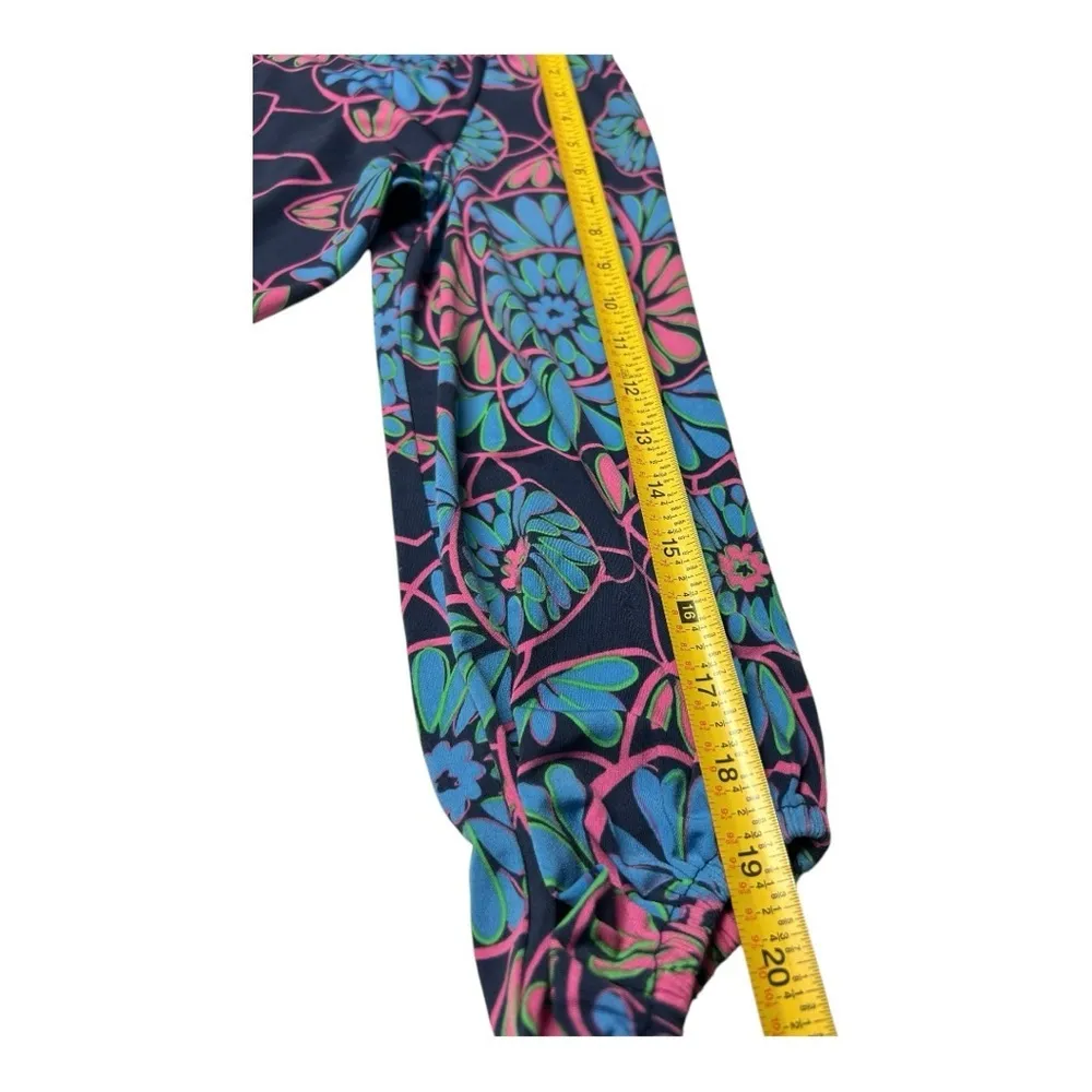 Tori Richard Honolulu Women’s XS Scoop Neck Cordoba Floral Printed Blouse Top - Image 10