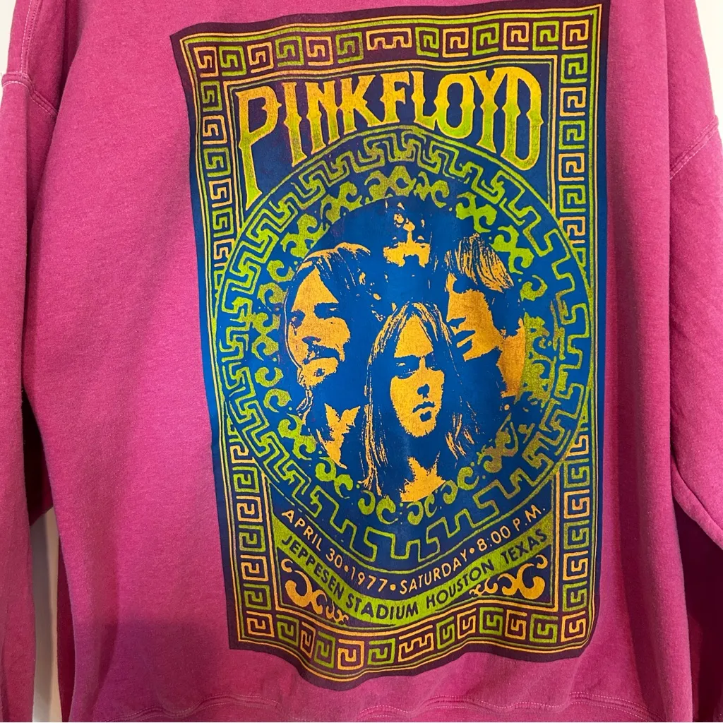 Pink Floyd Long Sleeve Crewneck Sweatshirt Size Small/Medium - Image 3