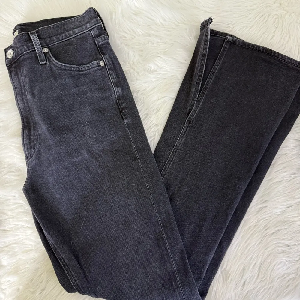 Citizens of humanity Georgia high-rise boot cut jeans Black Split Size 27 - Image 4