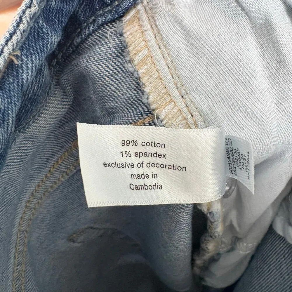 Lane Bryant NWT Coquette Embroidered Boyfriend Capri Jeans - 26 - Women's Plus - Image 7