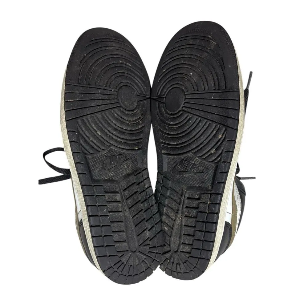 Air Jordan 1 Low Shadow Brown Womens Size 9.5 DC0774-200 Nike Black Sneakers - Image 8