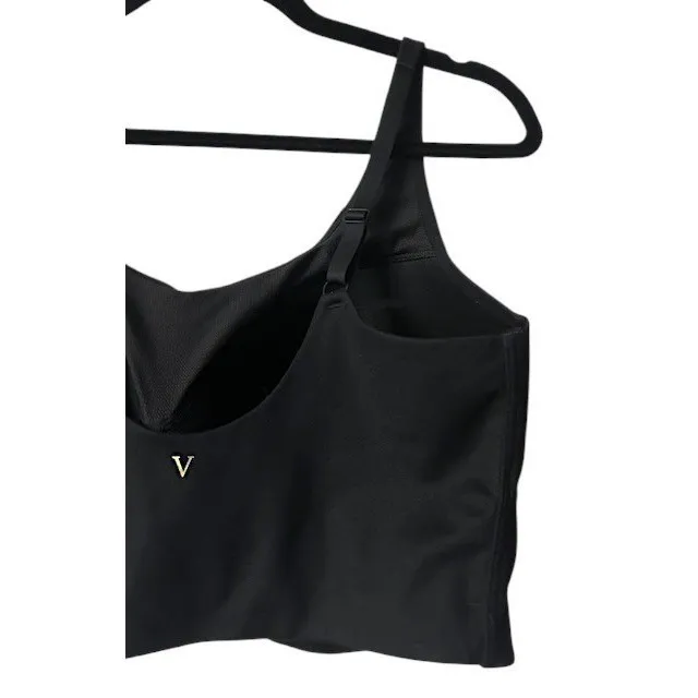 Victorias Secret 38DDD Allegro Supersoft Medium Support Sport‎ Bra Black Mesh - Image 7