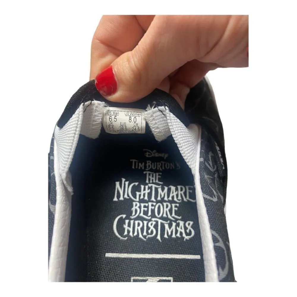 Vans x The Nightmare Before Christmas Jack & Sally Slip-On Sneakers Size 8 - Image 4