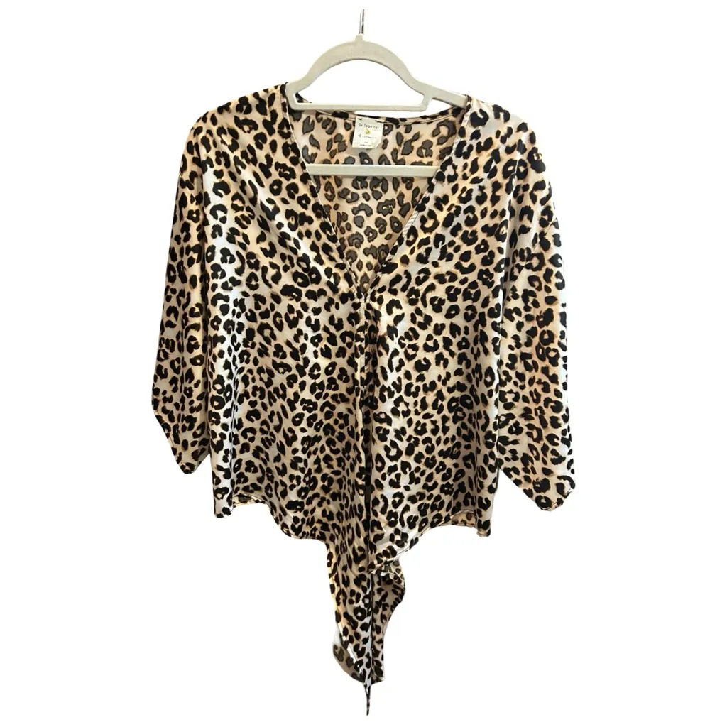 Leopard Silky Top – By Together + Collection | Women’s M 🐆 - Image 6