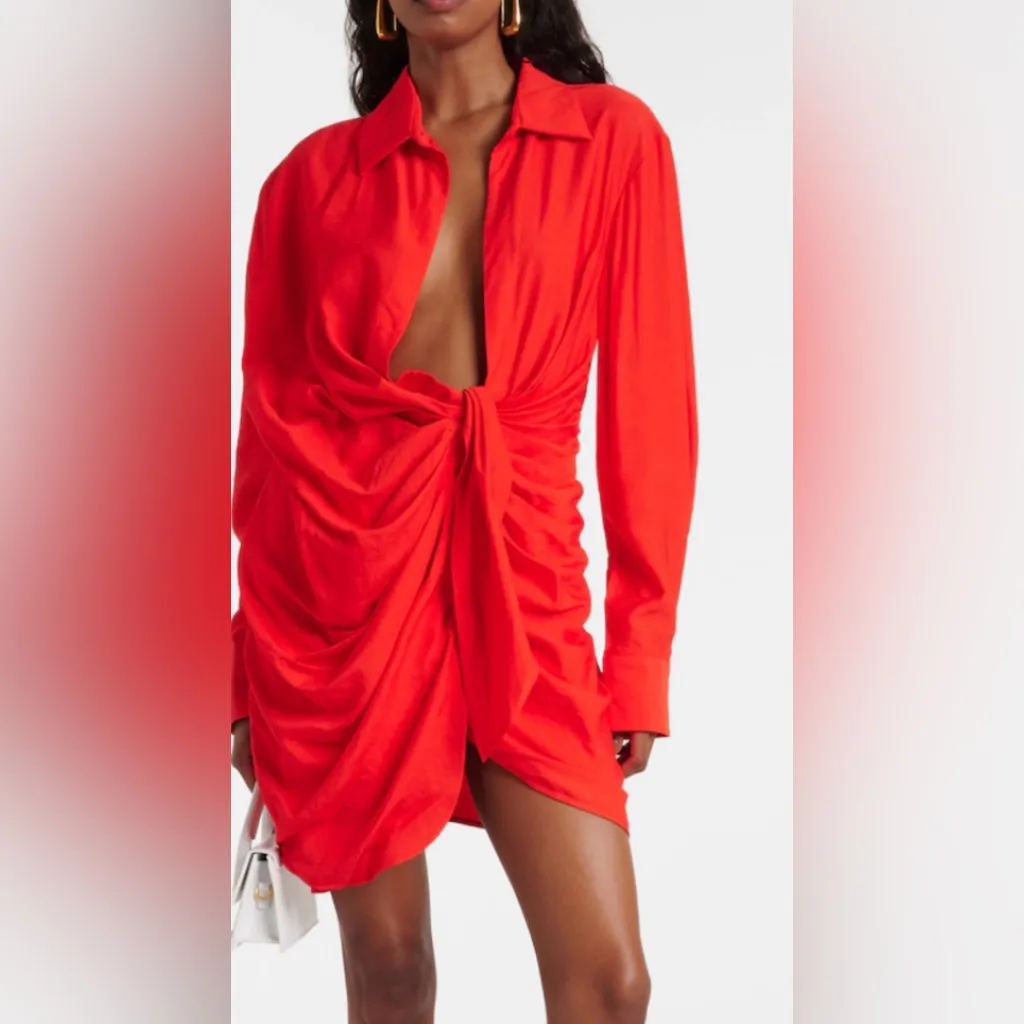 Zara Linen blend dress Size S - Image 3