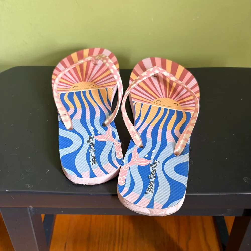 Vera Bradley Sunset Flip Flops - Image 3