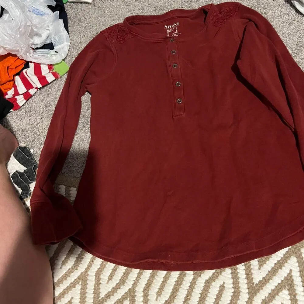 Ariat medium thermal long sleeve top - Image 2