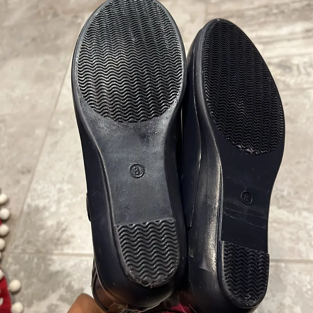 Charter Club Cloudburst Outdoor Stretch Rain Boots in Navy EXCELLENT - Image 8