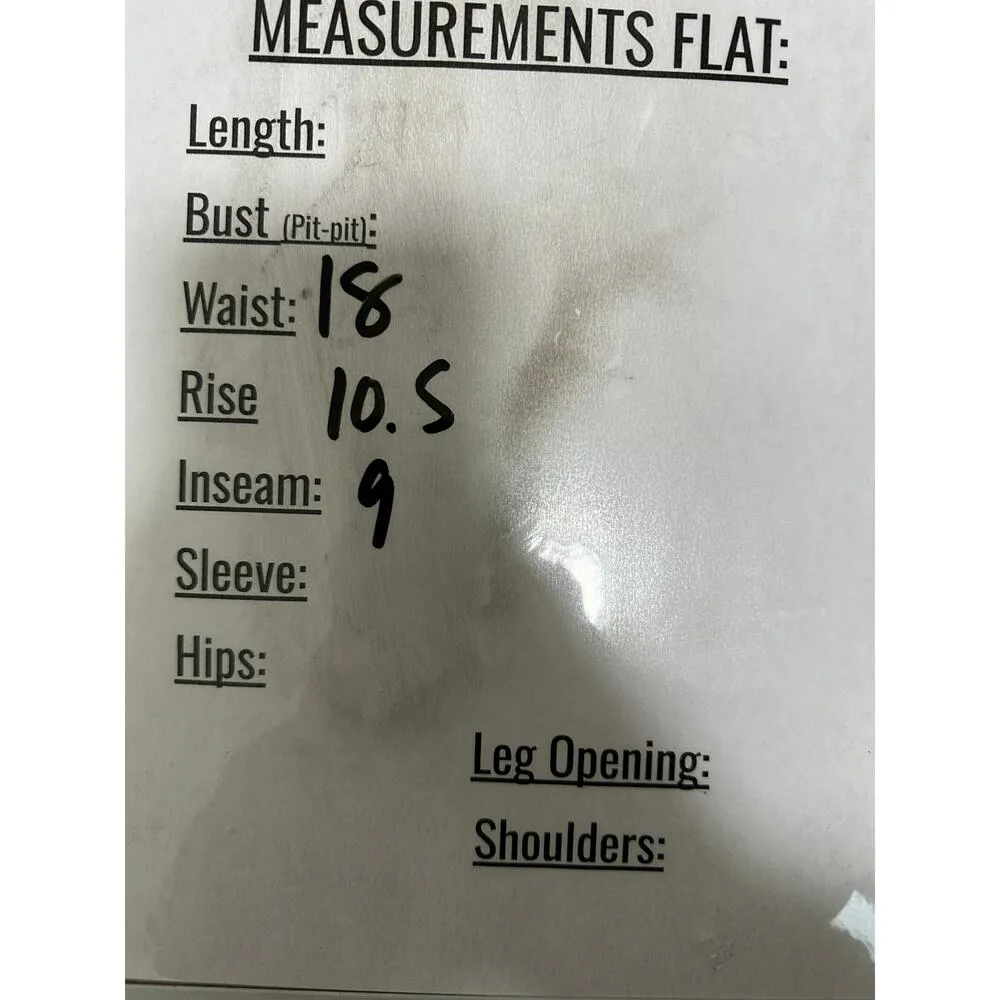 ANA shorts Women 14 White Mid Rise Twill Bermuda 9" Inseam Cotton Blend NWT - Image 5