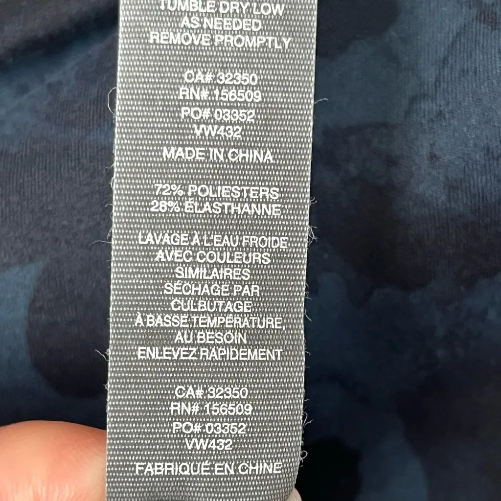 Vuori Studio printed leggings water drop blue large - Image 10