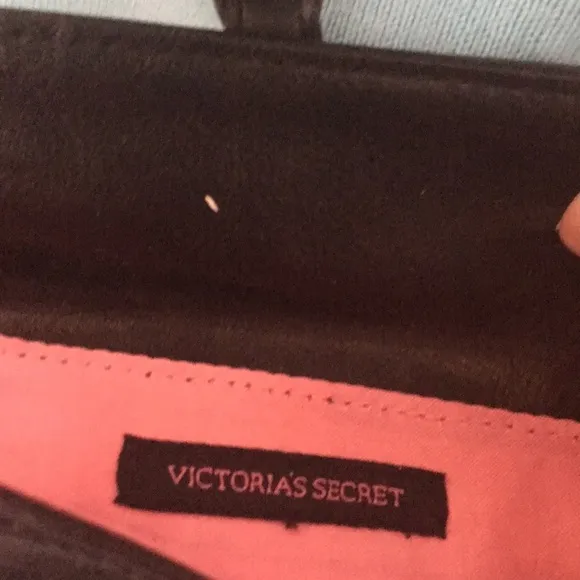 LADIES black Victoria’s Secret wristlet - Image 2