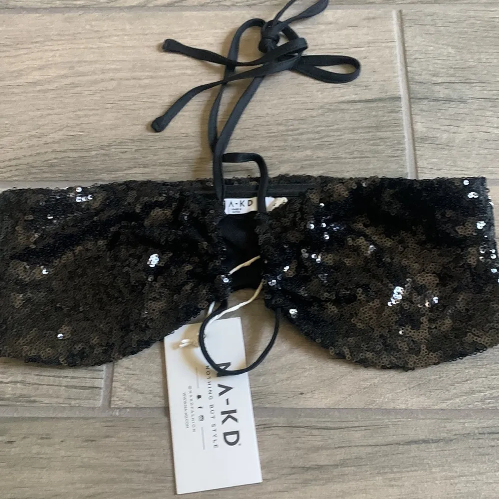 Na-Kd tie neck sequin top - Image 2