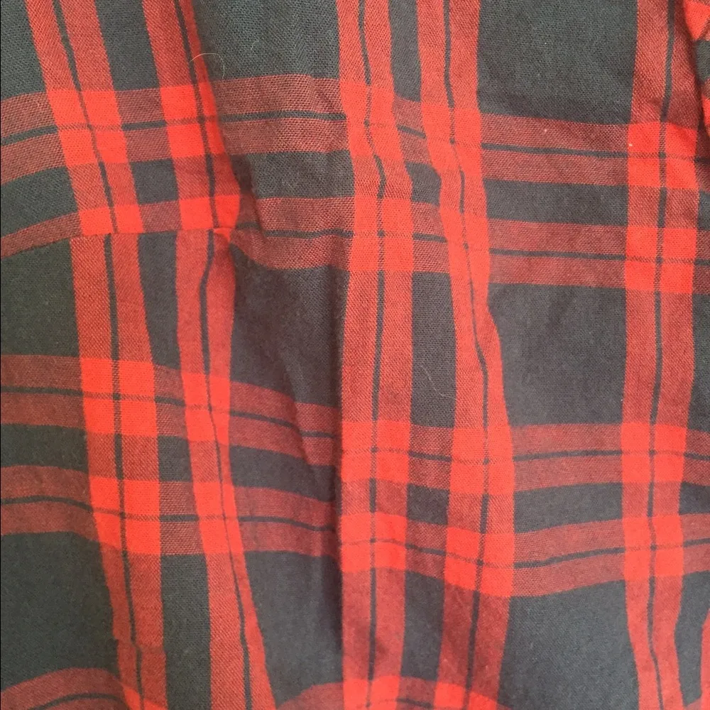 Abercrombie Plaid Tie Waist Plaid Fall Flannel - Image 2