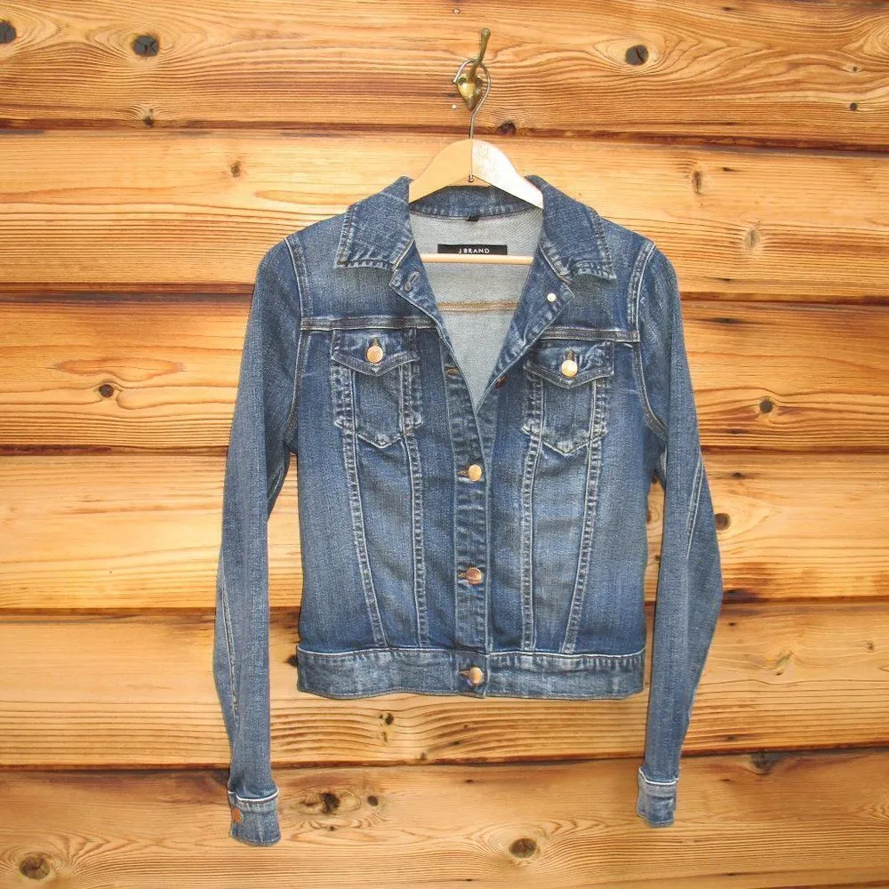 J Brand Stretch Denim Jacket - Image 2