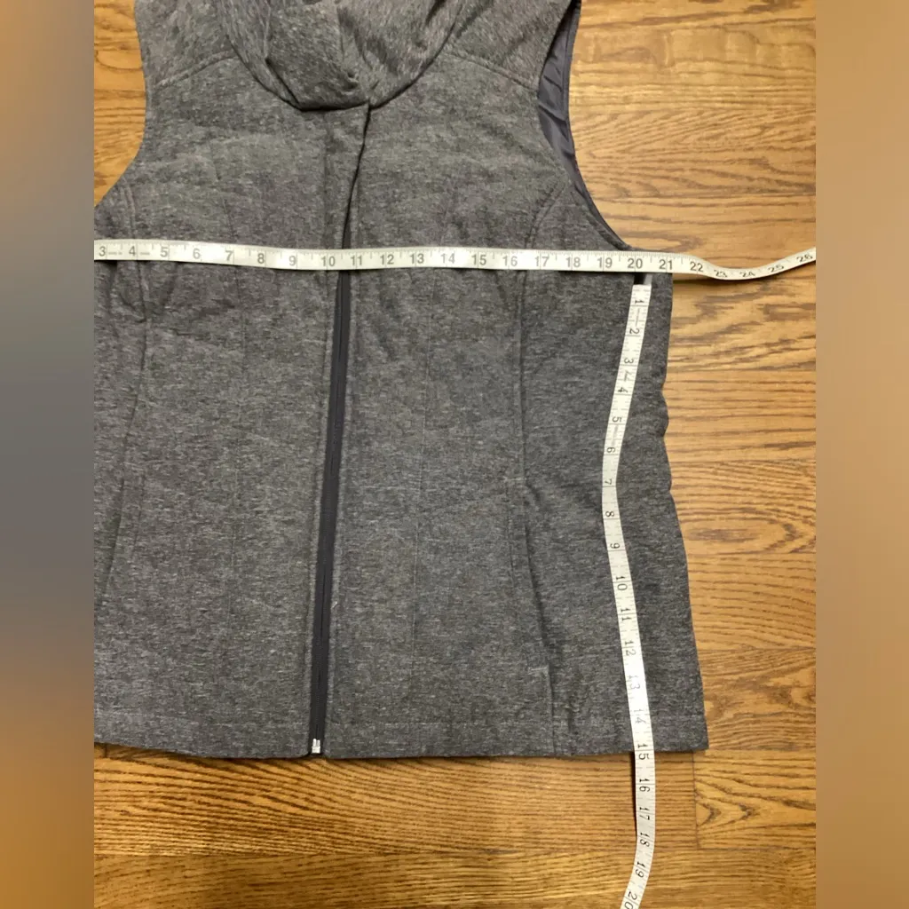 MTA Sport quilted vest. Marl gray. Large - Image 6