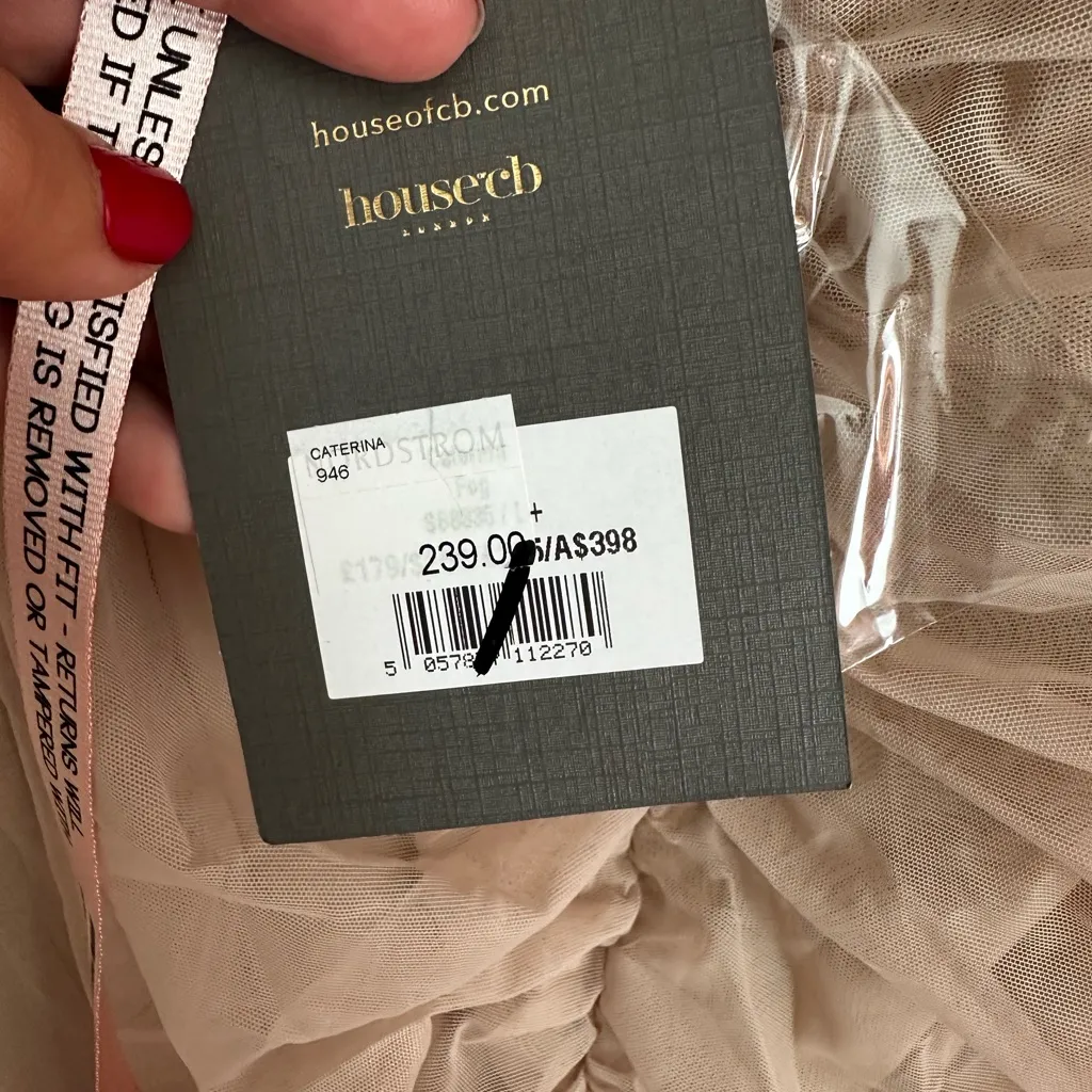 House of CB Caterina Fog Floral‎ Embellished Mini Dress NWT XL - Image 10