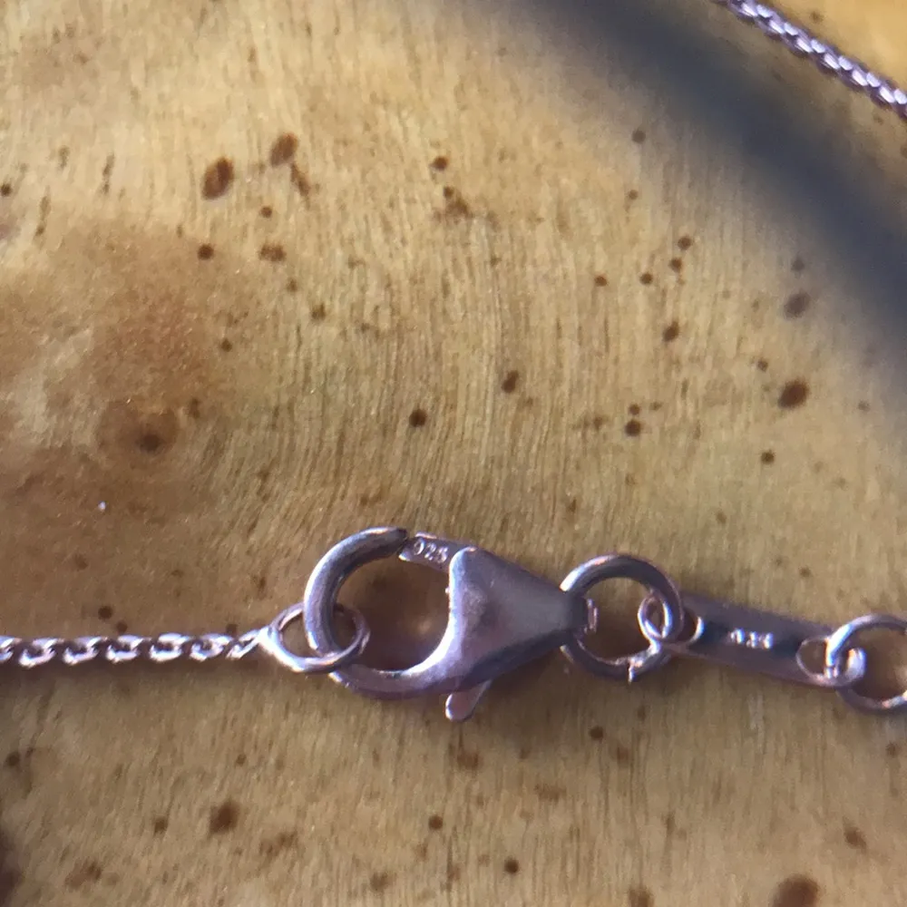 Natural Rainbow Moonstone Gold Vermeil Sterling Silver Necklace - Image 5