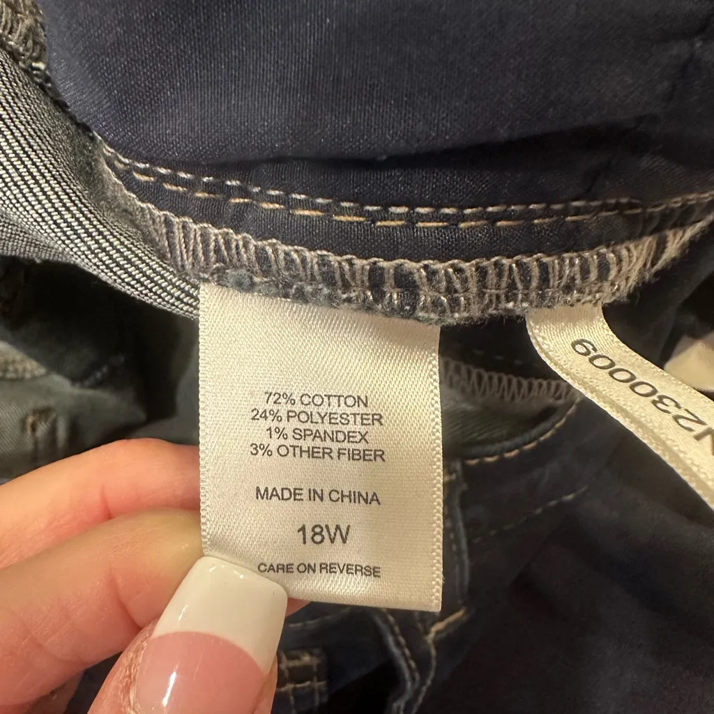 Westport Dark Blue Women's Jeans Size 18W - Image 5