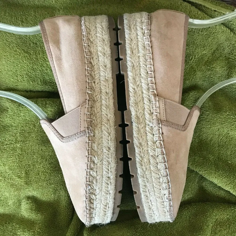 Circus Sam Edelman Christina Platform Espadrilles  7.5 Golden Camel Micr… - Image 5