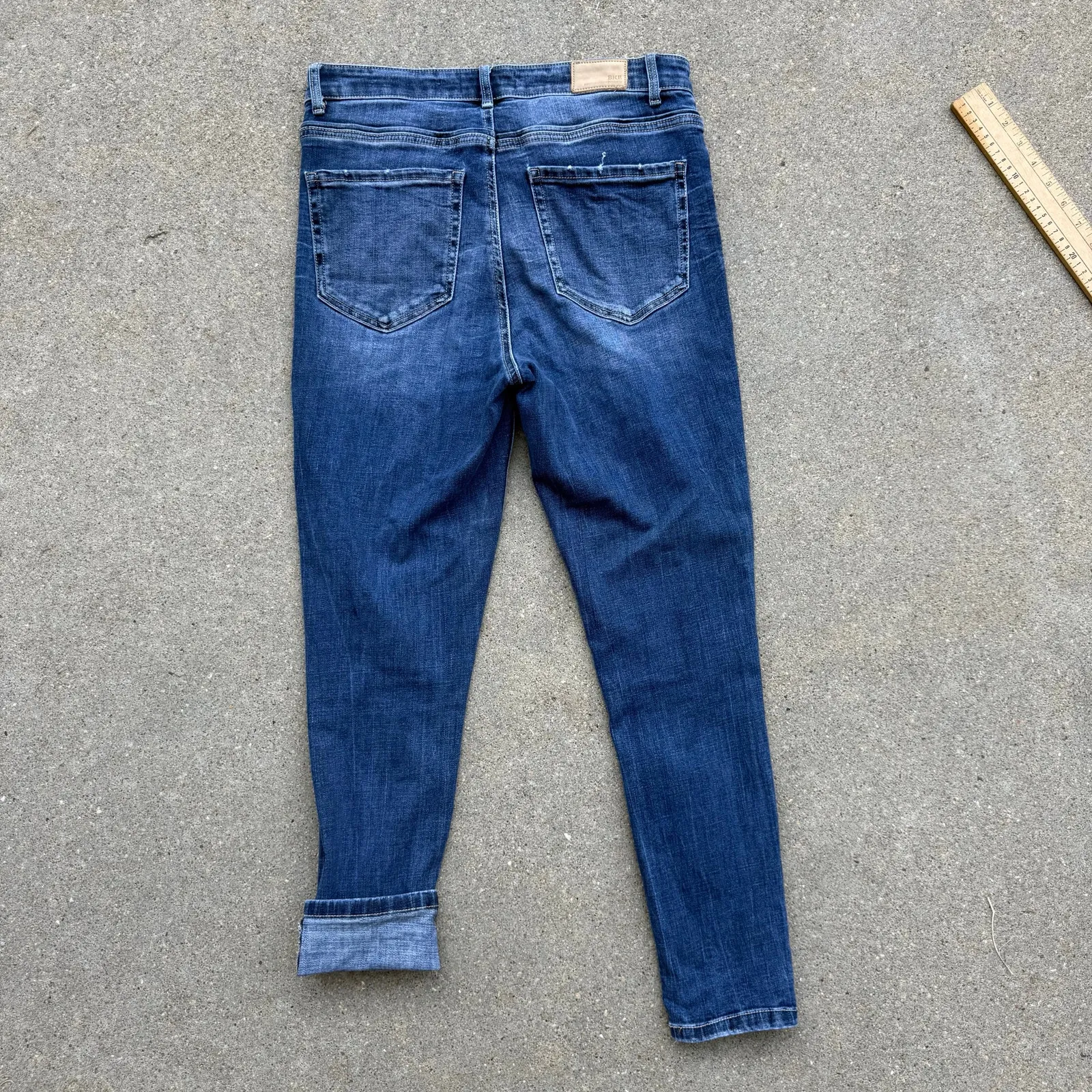 Buckle BKE Parker 29 Universal Fit High Rise Ankle Skinny Blue Jeans ABK1692A - Image 9