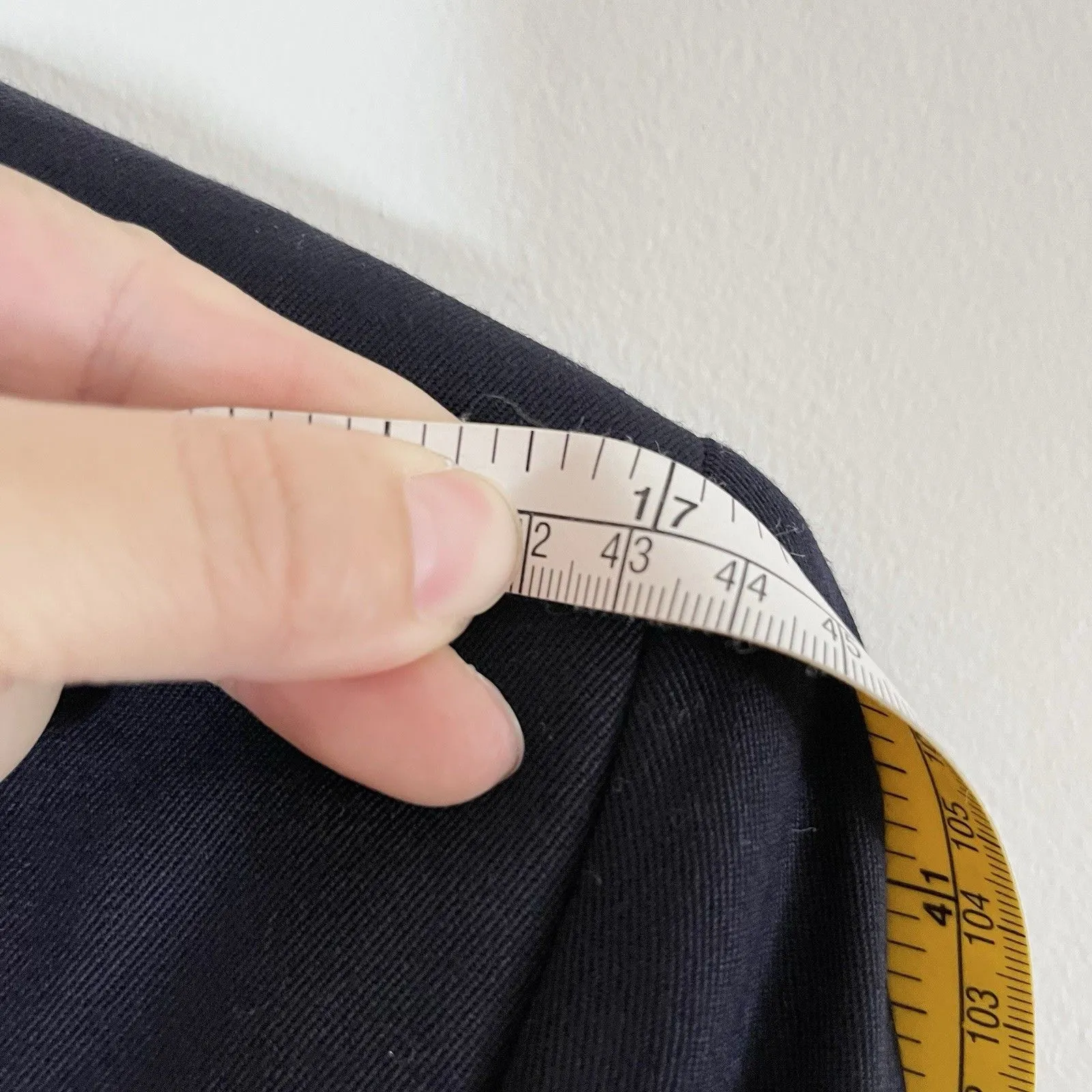 Charter Club Womens VTG Wool Double Breasted Blazer Navy Sz 8 School Retro USA - Image 8