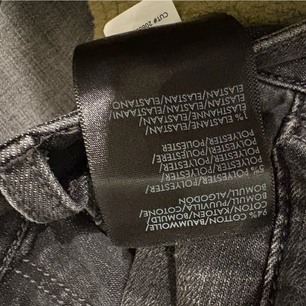 Liverpool Hannah Crop Flare Jeans Washed Black, Sz 0/25 - Image 12