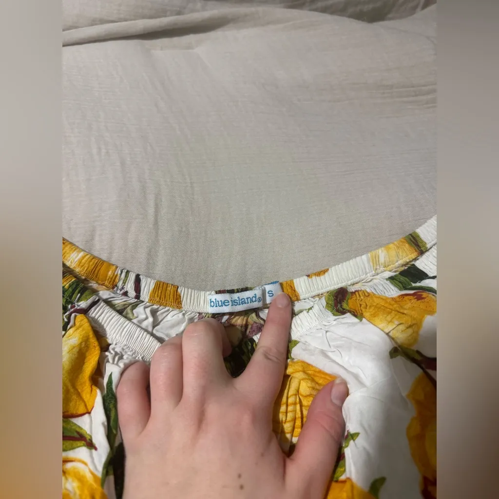 Blue island lemon dress - Image 2