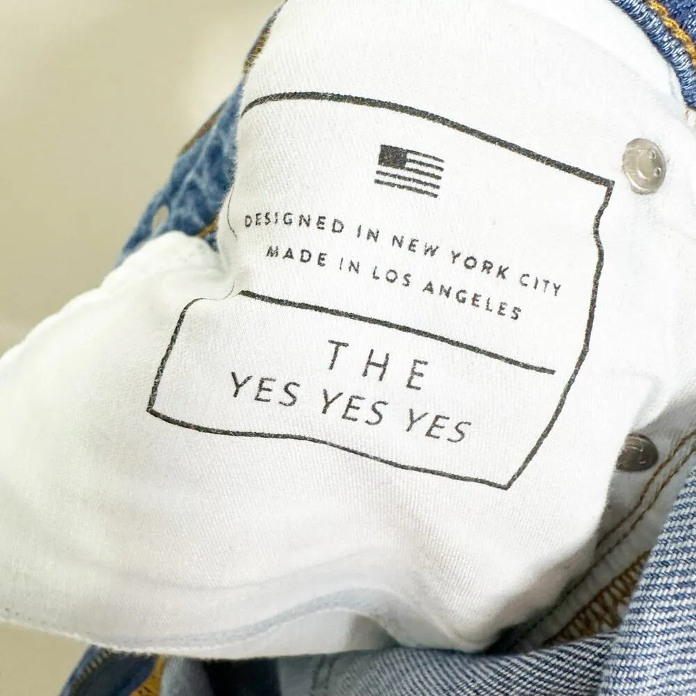 AYR Yes Yes Yes Straight Leg Distressed Medium Wash Jeans Size 29 - Image 10