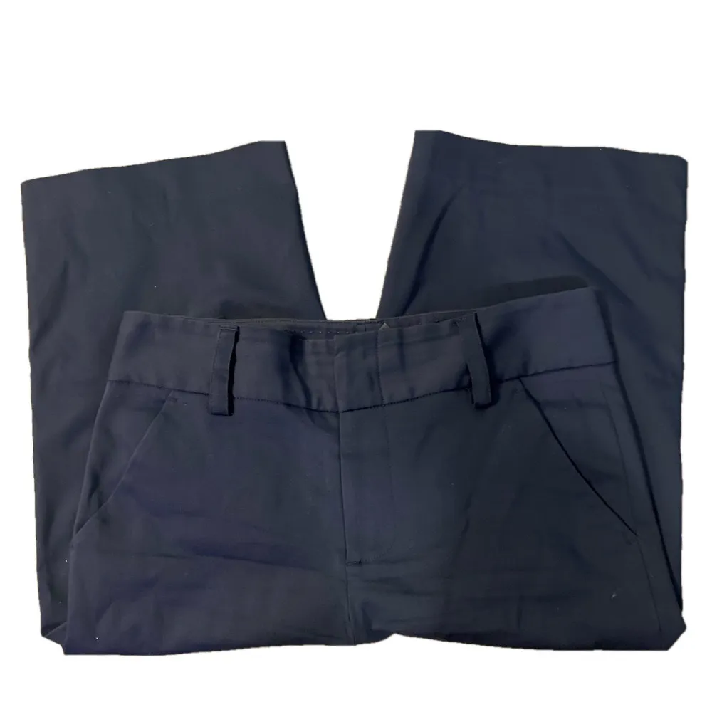 Alice and Olivia Navy Cropped Wide Leg Culotte Pants 4 - Image 6