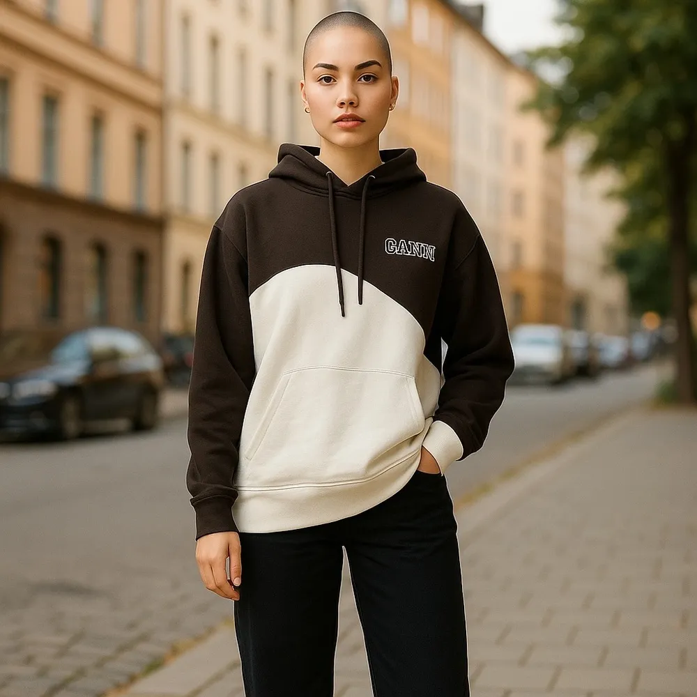 Ganni oversized sweatshirt. XXS/XS. NWT - Image 2
