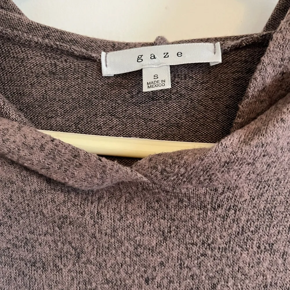 Gaze hooded sweater Brown - Image 3