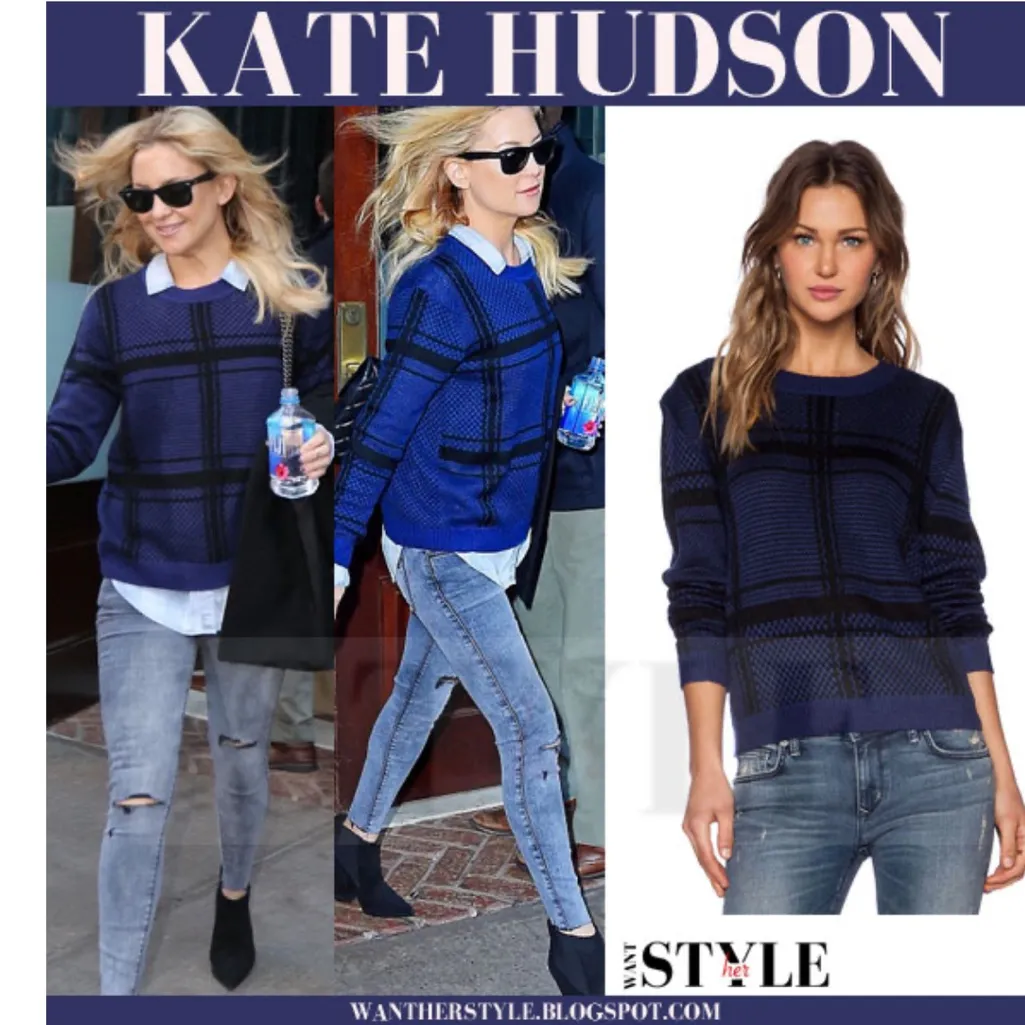 Lover and Friends Plaid Lawrence Sweater XS - Image 6