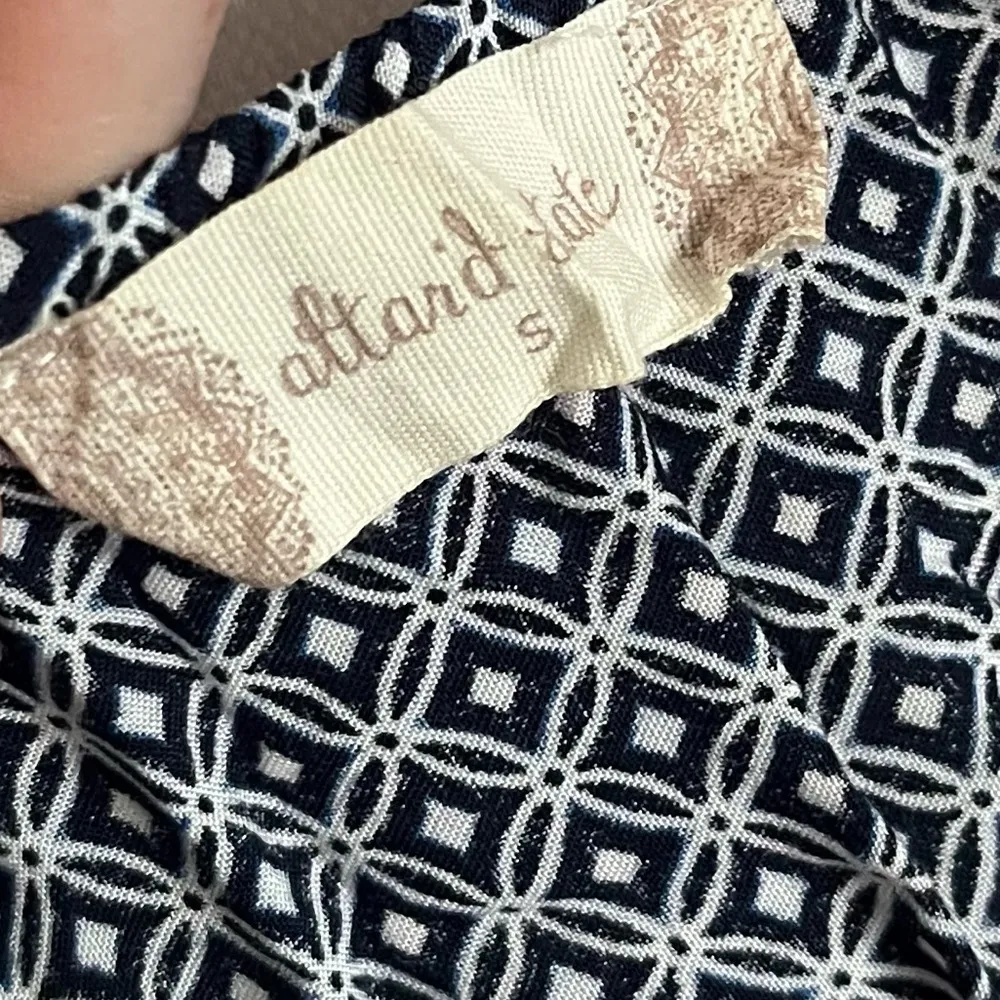 Altar’s State • Blue Navy Patterned Tunic - Image 3