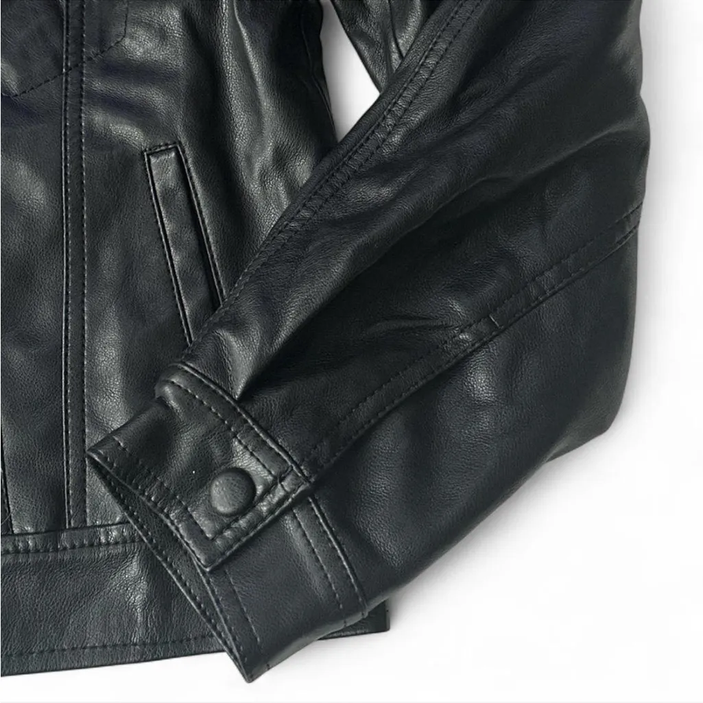 Abercrombie & Fitch Leather Jacket - Image 5