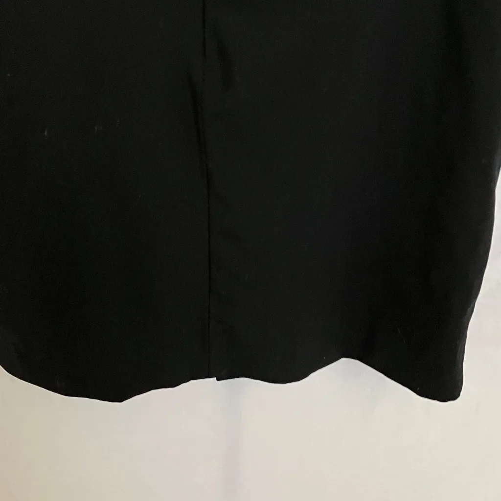 Coach: Black Pencil Skirt- Front Slit- 4 - Image 13