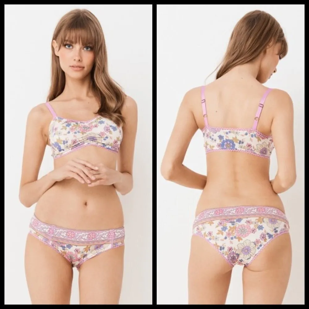 💕SPELL & THE GYPSY💕 Buttercup Bralette ~ Meadow Pink Size XS - Image 11