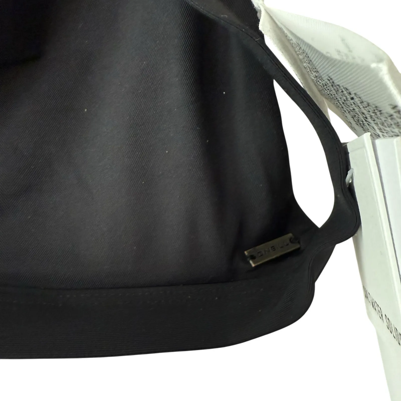 O’Neill Seaside Solid Black Triangle Bikini Swimsuit Top Size XXL - Image 9