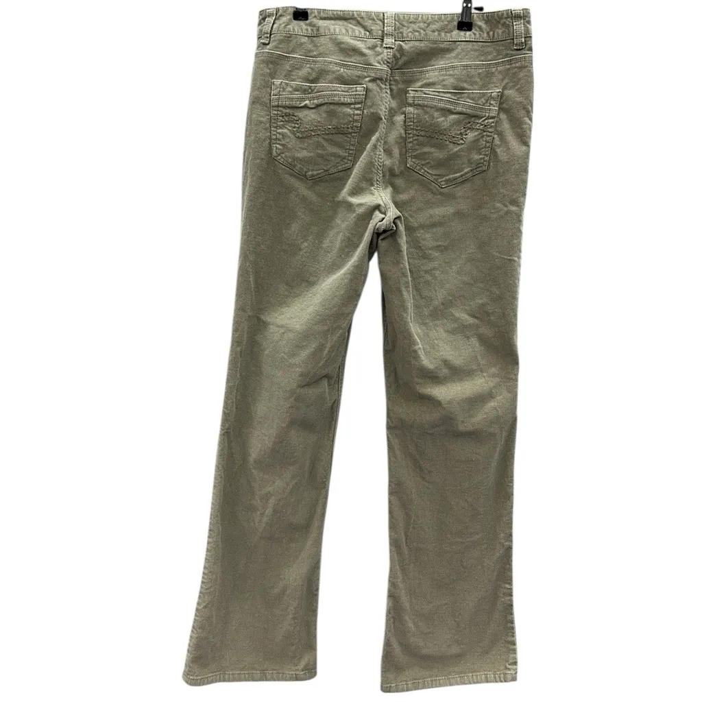 Sonoma Corduroy Original Boot Cut Tan Khaki High Rise Pants Womens 8 Regular - Image 8