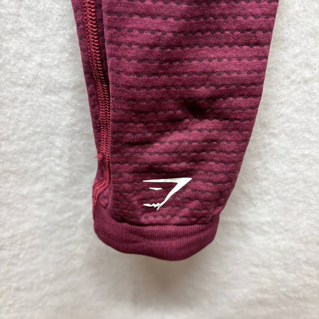 Gymshark‎ Deep Red Leggings - Image 3