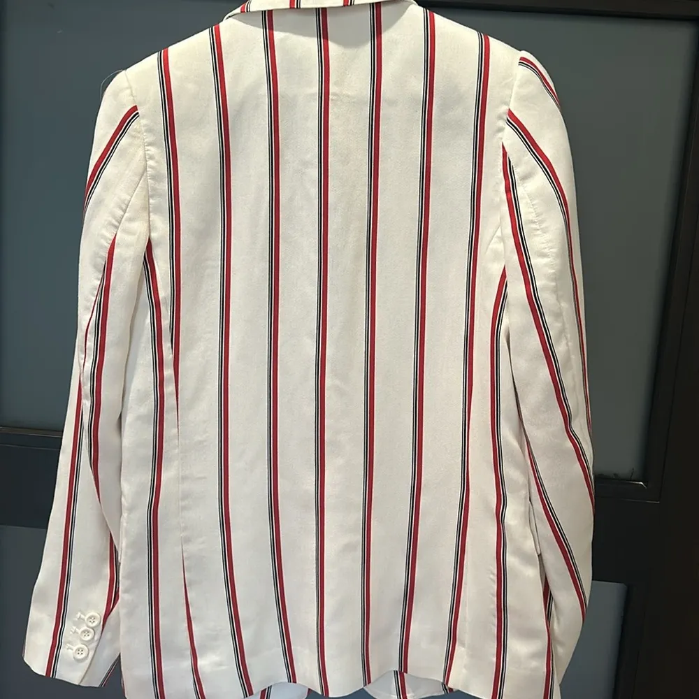 H & M women's striped  Blazer - Image 6