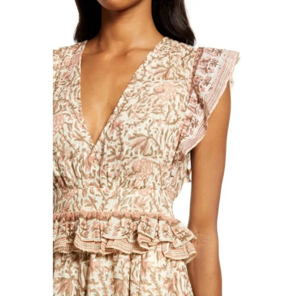 💕CLEOBELLA💕 Cherie Ankle Dress ~  Zinnia Print Large L NWT - Image 11