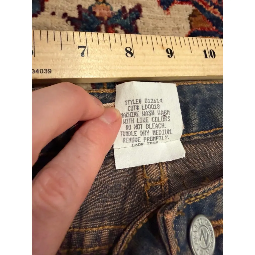 Vintage Z Cavaricci Select Brand Jeans Made in USA Size 29 Straight Leg - Image 6