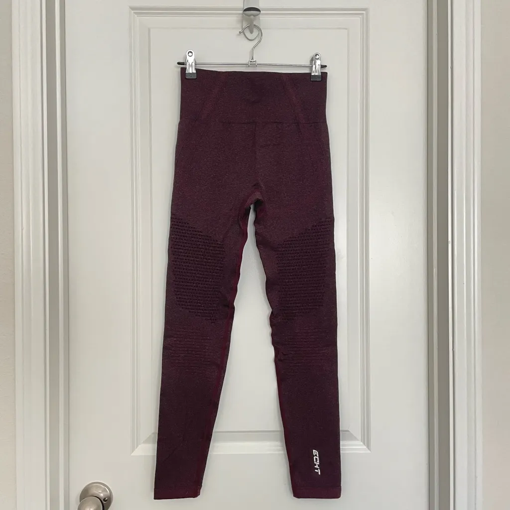 ECHT Burgundy Leggings - Image 3