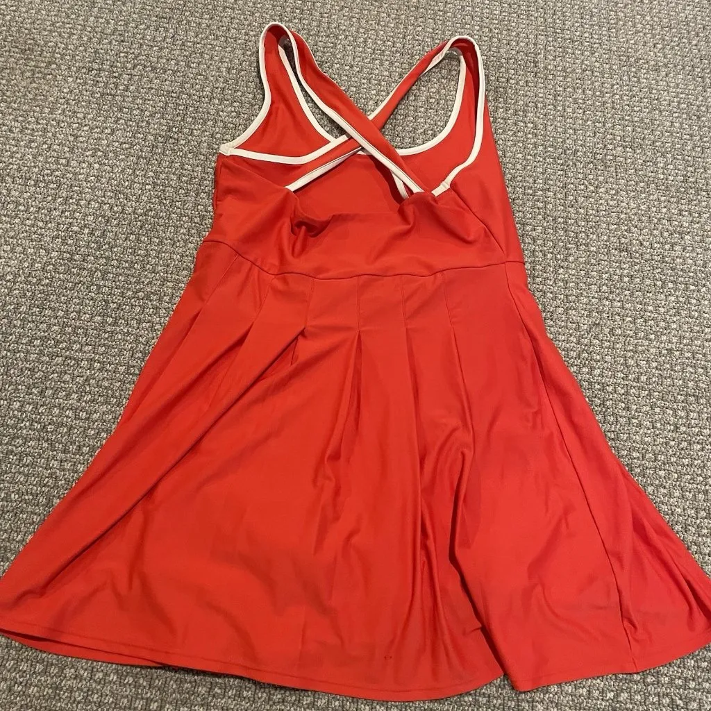 Prince Pickleball Dress Womens XL Red Cross - Image 5