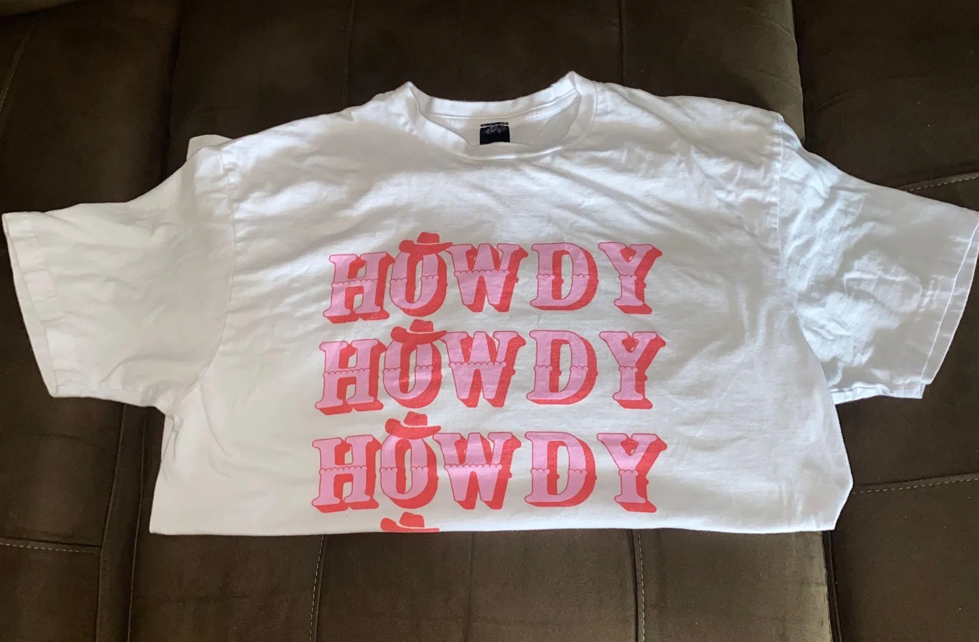 Boutique Howdy Tee White Size M - Image 2