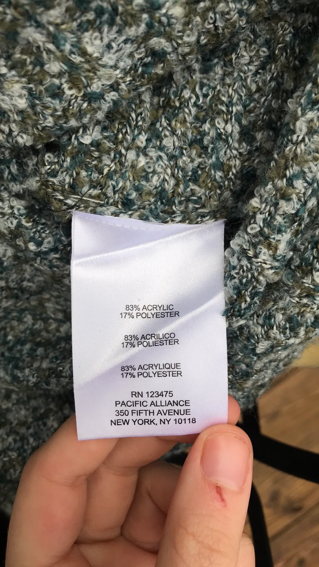 Fuzzy Knit Sweater - Image 7