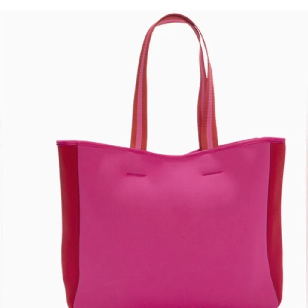 Summersalt Pink and Red Tote Bag - Image 6