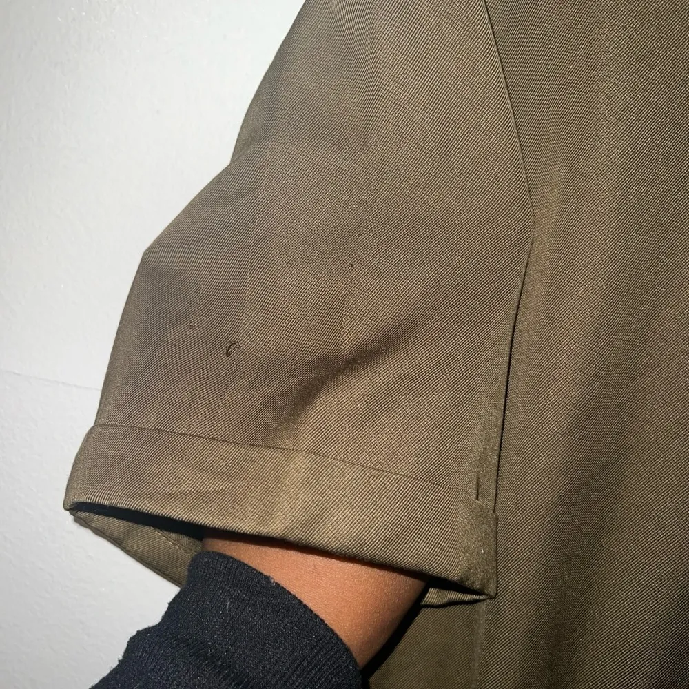 VICI Army Green Drawstring Front Pockets Dress Size Large - Image 5