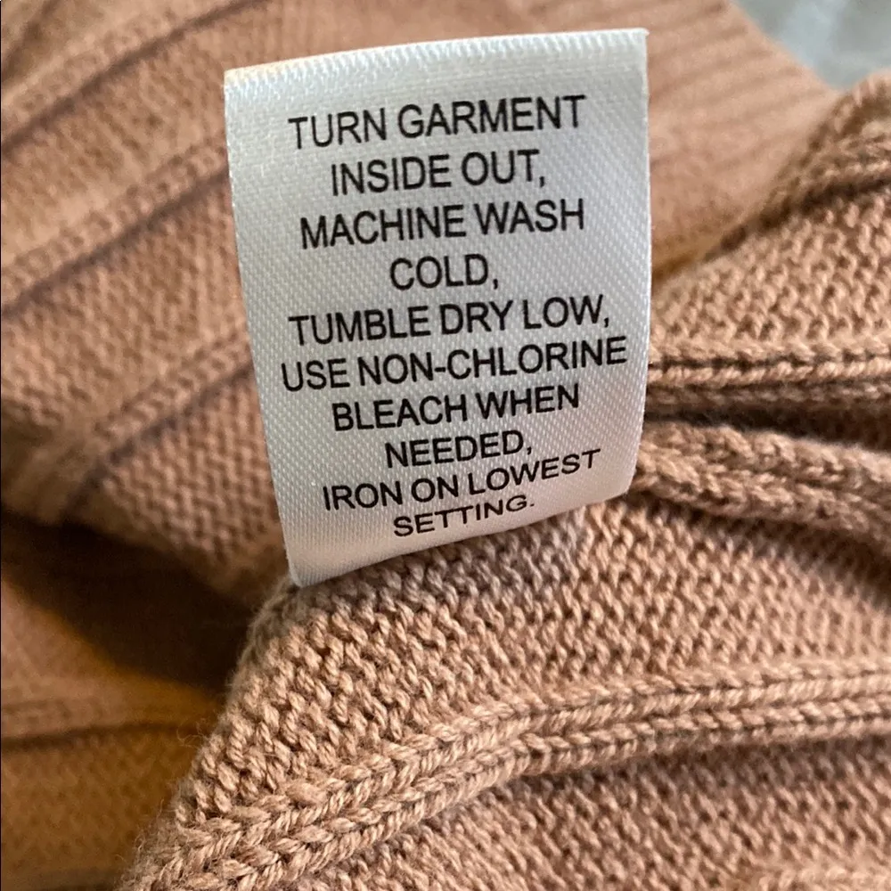 Kendall & Kylie Size Extra Small XS Women's Teen Girl Blush Ribbed Knit Sweater - Image 6